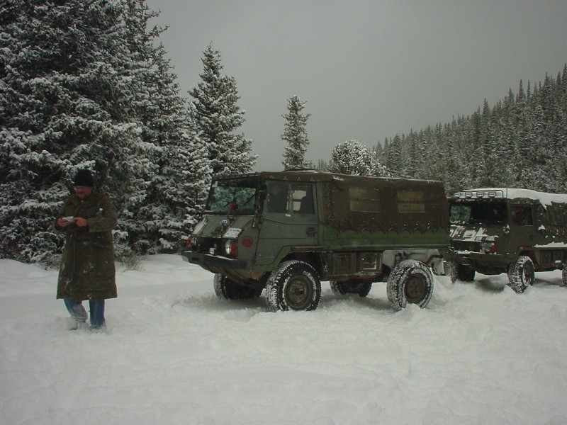 John and his truck.