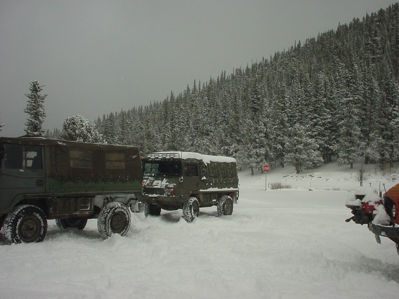 Phil's truck with the insulated top.