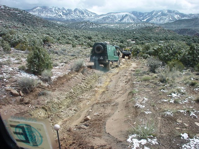 More muddy road