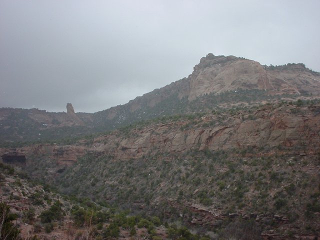 Rock formations.