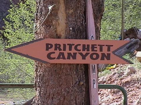 Pritchett Canyon.