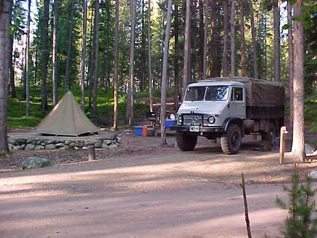 Kent's camp spot.
