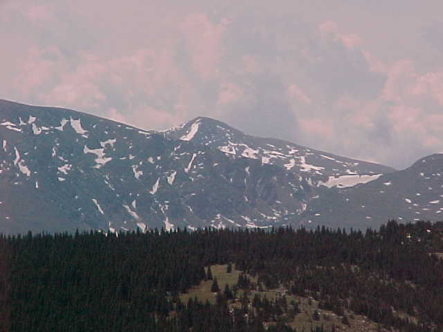 James Peak in the distance.