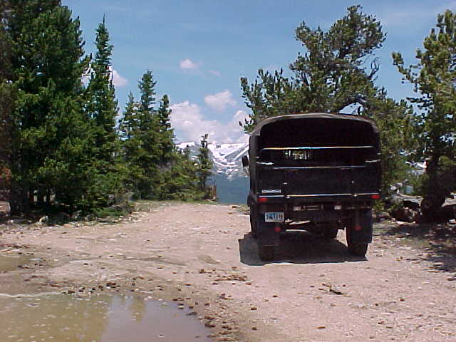 Mt.Evans in the distance.