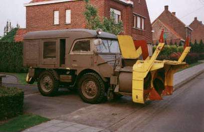 unimog snow