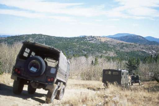 On down the trail.