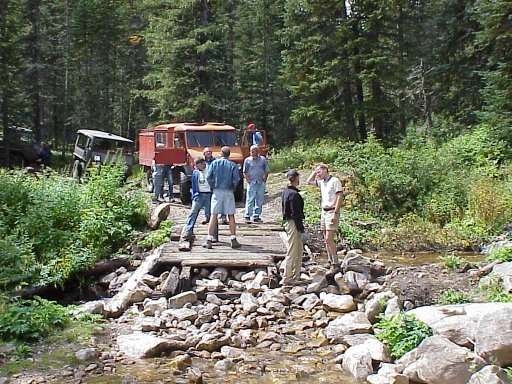 Discussion on the bridge