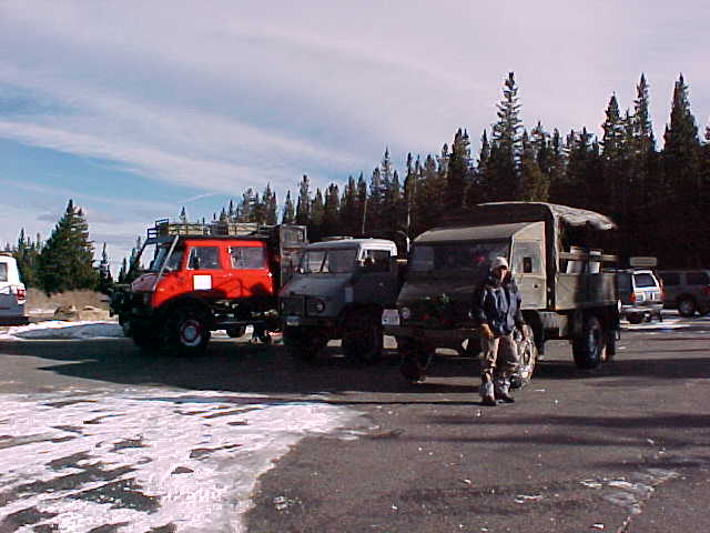 The Mog lineup at Echo Lake