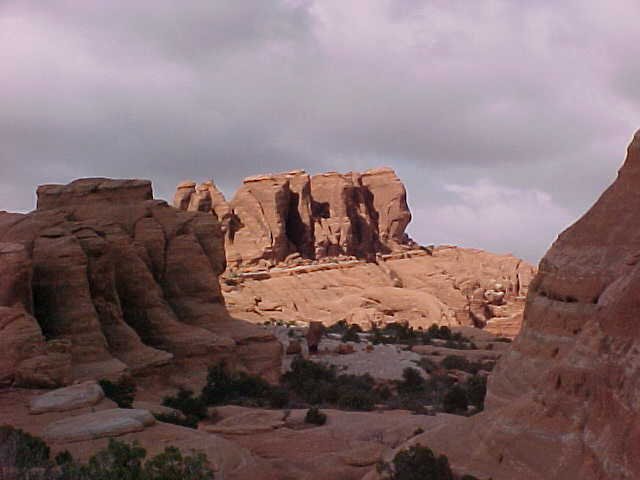 Klondike Bluffs formations.