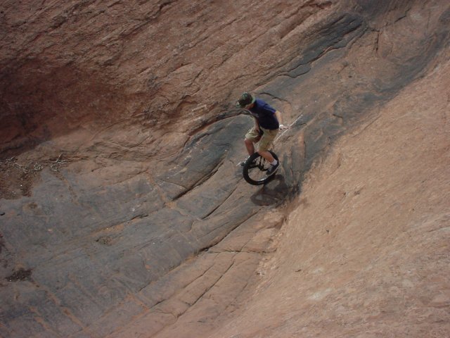 The Unicycle does the tub.