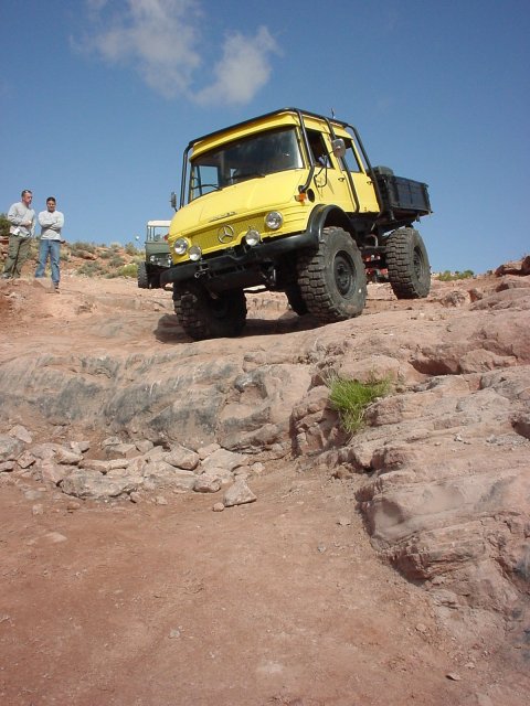 Eric at the big drop-off.