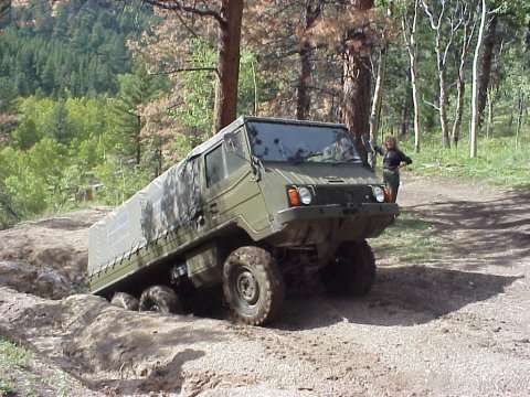 6x6 in the mud.