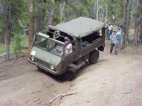 Steve Hale makes the crossing.