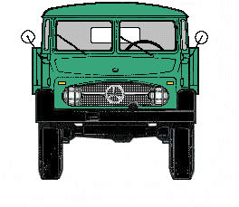 Sap Green Unimog