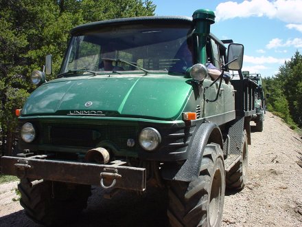 Dana Stickley's 416 Unimog