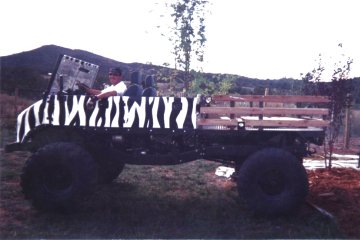 Using the Zebra for landscaping chores