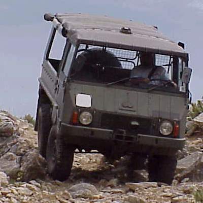 Mike and Donna's Pinzgauer